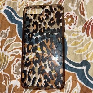 Leopard print iPhone 8 Plus case